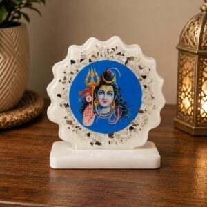 Title: 3.5" Lord Shiva Handmade Resin Tabletop Décor