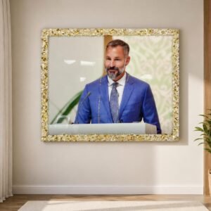 20" x 24" Custom Resin Photo Frame Wall Art