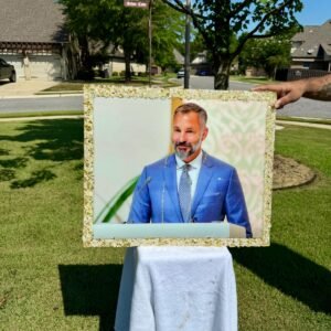 20″ x 24″ Custom Resin Photo Frame Wall Art